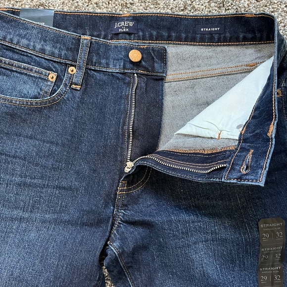 J Crew Men’s Straight Vintage Flex Jeans; W29 L32; New with Tags - Picture 8 of 16